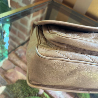 SAINT LAURENT Beige Leather Niki