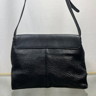 SEE BY CHLOE Black Leather Flap Shoulder Bag