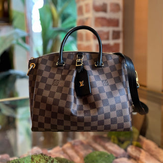 LOUIS VUITTON Odeon PM Brown Damier Ebene Canvas Tote
