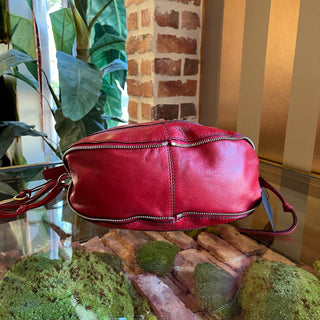 CHLOE Paddington Vermillion Leather Hobo