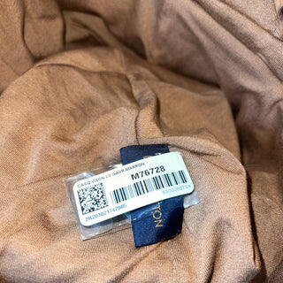 LOUIS VUITTON Beige Monogram Cavroche Mink Cap
