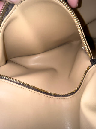 JIMMY CHOO Ana Brown Suede Hobo