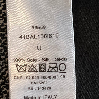 DIOR Mitzvah Multicolor Butterfly Floral Print Scarf