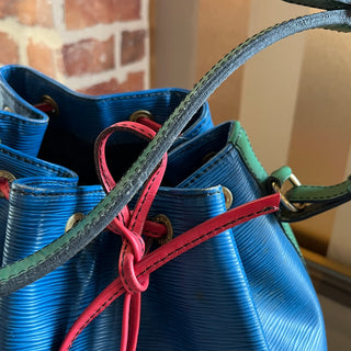 LOUIS VUITTON Tri-Color Epi Leather Large Noe Bag