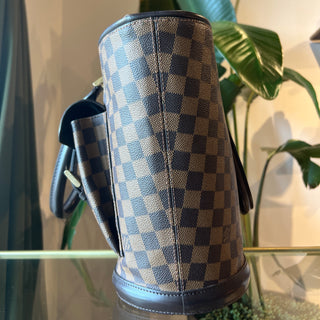 LOUIS VUITTON Damier Ebene Manoque GM