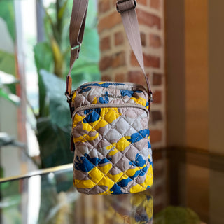 MZWALLACE Multicolor Camouflage Nylon Crossbody