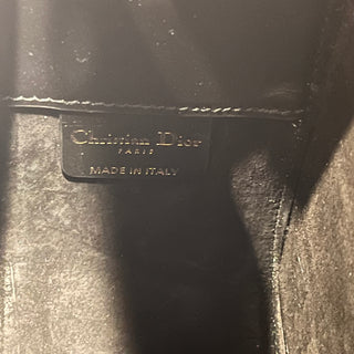 CHRISTIAN DIOR Diorcamp Black Smooth Calfskin Shoulder Bag