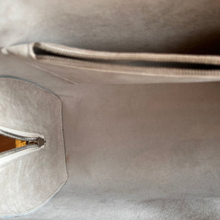 LOUIS VUITTON Pont Neuf White Epi Leather Satchel Bag