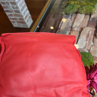 LOEWE Flamenco Small Pink Leather Crossbody Bag