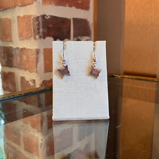 GUCCI Sterling Silver Butterfly Earrings