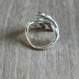TIFFANY & CO. Olive Leaf Bypass Ring 6