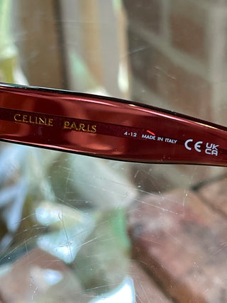 CELINE CL4002UN Burgundy Sunglasses TS3480