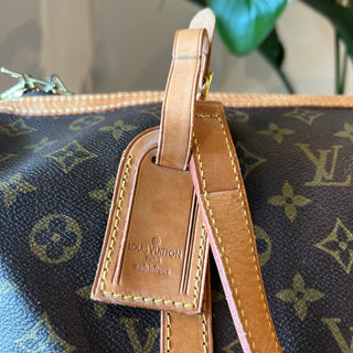 LOUIS VUITTON Vintage Monogram Sac Souple Travel Duffle Bag