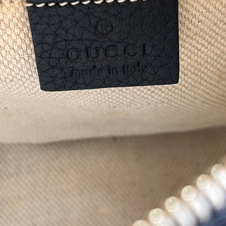 GUCCI Soho Disco Black Pebbled Leather Crossbody