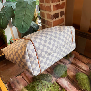 LOUIS VUITTON Totally MM Damier Azur Canvas Tote