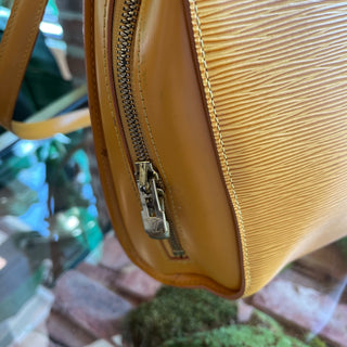 LOUIS VUITTON Mabillon Yellow Epi Leather Vintage Backpack