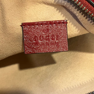 GUCCI Double Zip Marmont Red Quilted Leather Crossbody