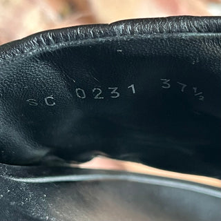 LOUIS VUITTON Emprinte Monogram Puffer Black Leather Slides SZ 37.5 (US 7.5)