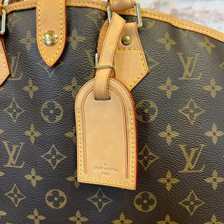 LOUIS VUITTON Brown Monogram Coated Canvas Garment Cover