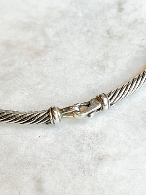 David Yurman Hampton Cable Collar Necklace