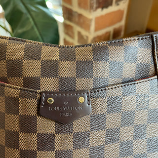 LOUIS VUITTON South Bank Damier Ebene Canvas Crossbody