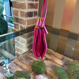 CELINE Pink Leather Trio Small