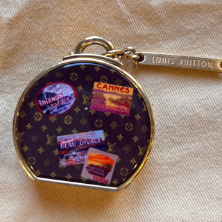 LOUIS VUITTON Micro Boite Chapeau Mirror Bag Charm