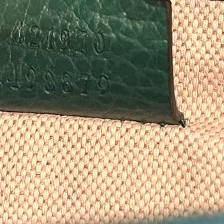 GUCCI Dionysus Mini Green Dollar Calfskin Shoulder Bag