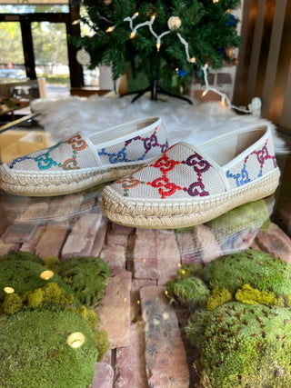 GUCCI Rainbow espadrilles jumbo gg 35.5