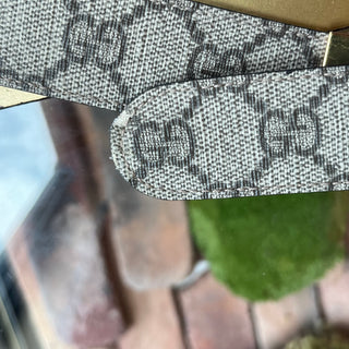GUCCI Supreme Black GG Canvas Reversible Belt 110/44(16US)