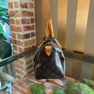 LOUIS VUITTON Vintage Monogram Speedy 25
