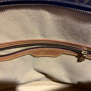 LOUIS VUITTON Babylon Monogram Canvas Brown Tote Bag