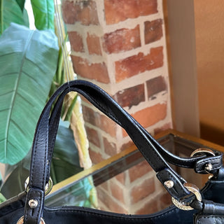 CHANEL Sea Hit Black Iridescent Calfskin Quilted Tote