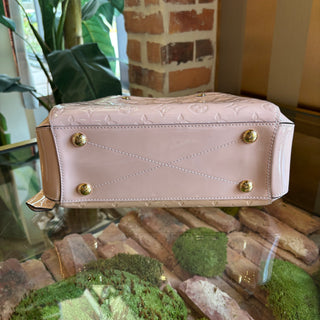 LOUIS VUITTON Pink Vernis Montaigne BB