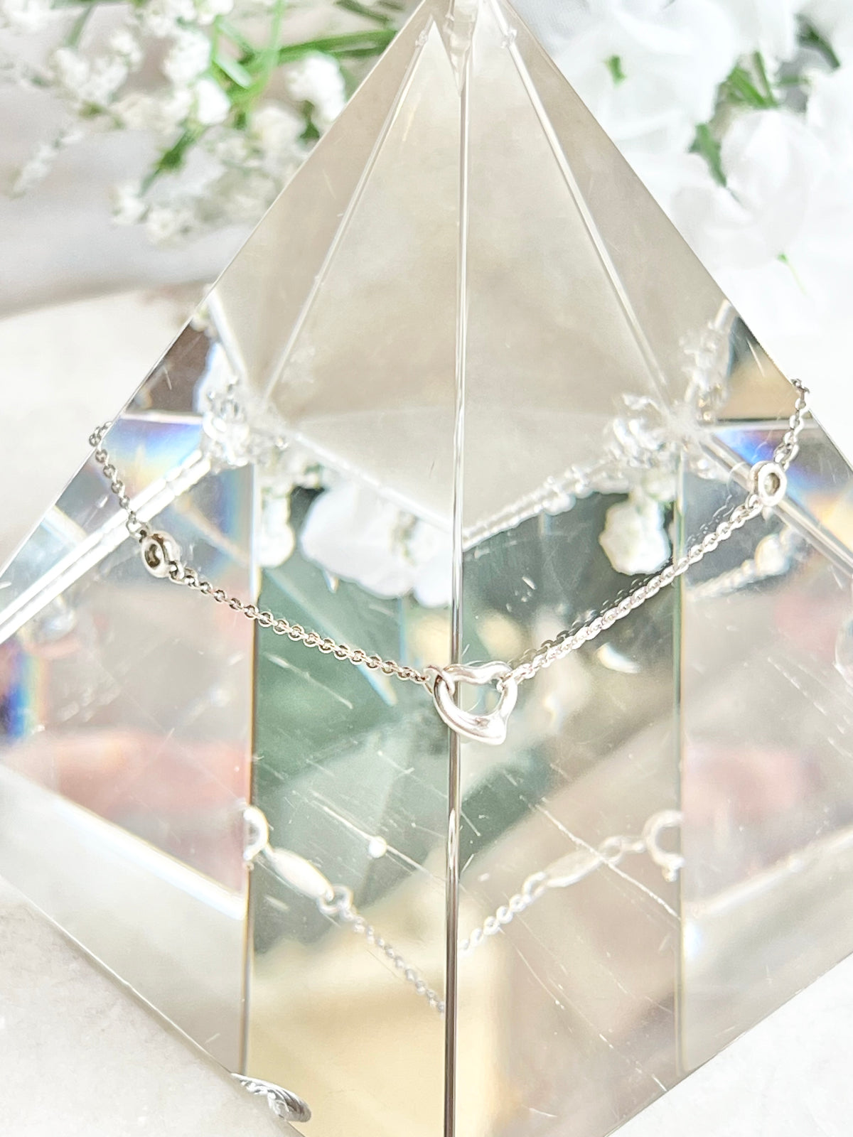 Tiffany &amp; Co. Peretti Diamond Heart Bracelet