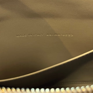 DIOR Caro Pouch Beige Iridescent Lambskin Leather Clutch
