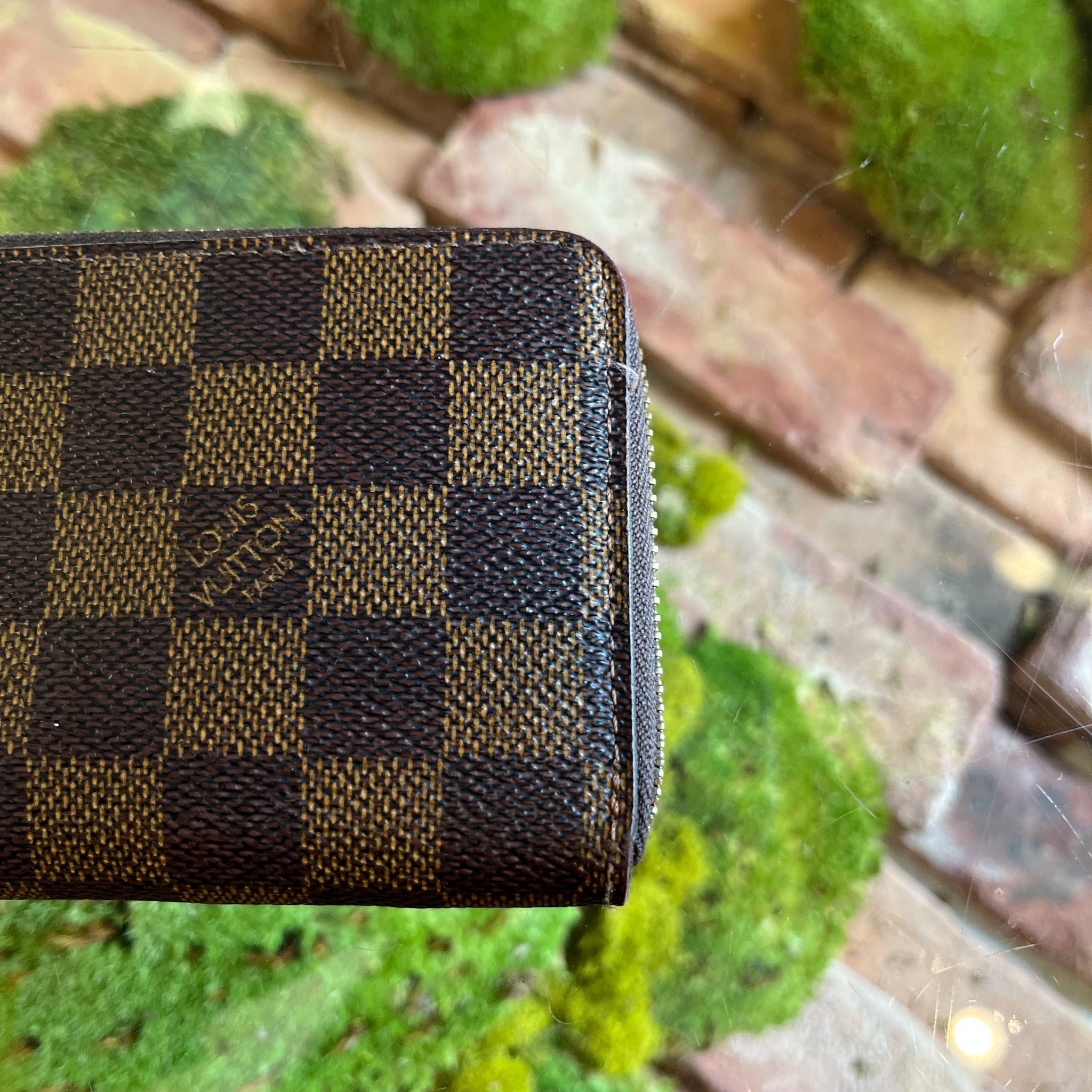 Louis Vuitton damier ebene mini wallet – My Girlfriend's Wardrobe LLC