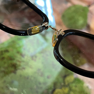 MIUMIU BP29011017 Black Acetate Crystal and Stone Embellished Sunglasses