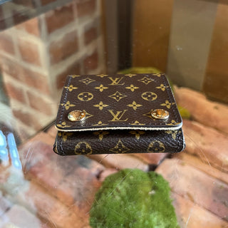 LOUIS VUITTON Small LV Monogram Folding Jewelry Case SM0074 2