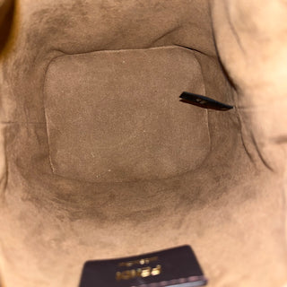 FENDI Mon Tresor Mini FF Canvas Bucket Bag