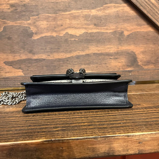 GUCCI Dionysus Medium GG Supreme Monogram Textured Dollar Calfskin Shoulder Bag