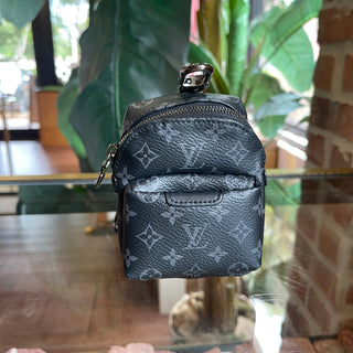 LOUIS VUITTON Graphite Backpack Charm