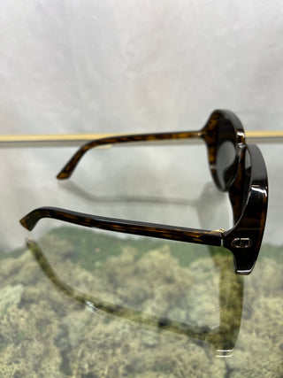 DIOR D-DOLL S1U Tortoise Brown Acetate Sunglasses TS3647