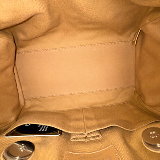 CHANEL Beige Express Bowling Bag
