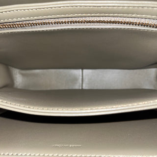 CELINE Triomphe Classique Medium Green Shiny Calfskin Shoulder Bag