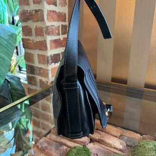 CHLOE Black Leather Marcie