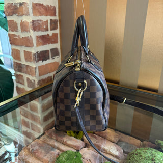 LOUIS VUITTON Speedy Bandoulere Damier 25