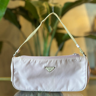 PRADA Pink Nylon Shoulder Bag