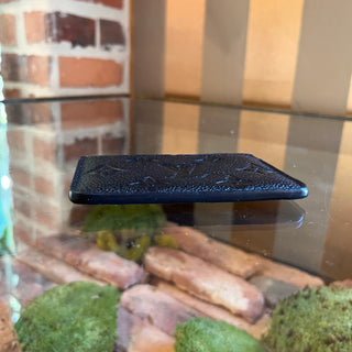 LOUIS VUITTON Black Monogram Empriente Leather Card Holder