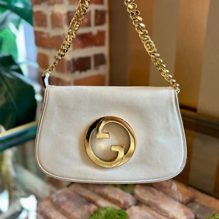 GUCCI Flap Blondie Shoulder Bag